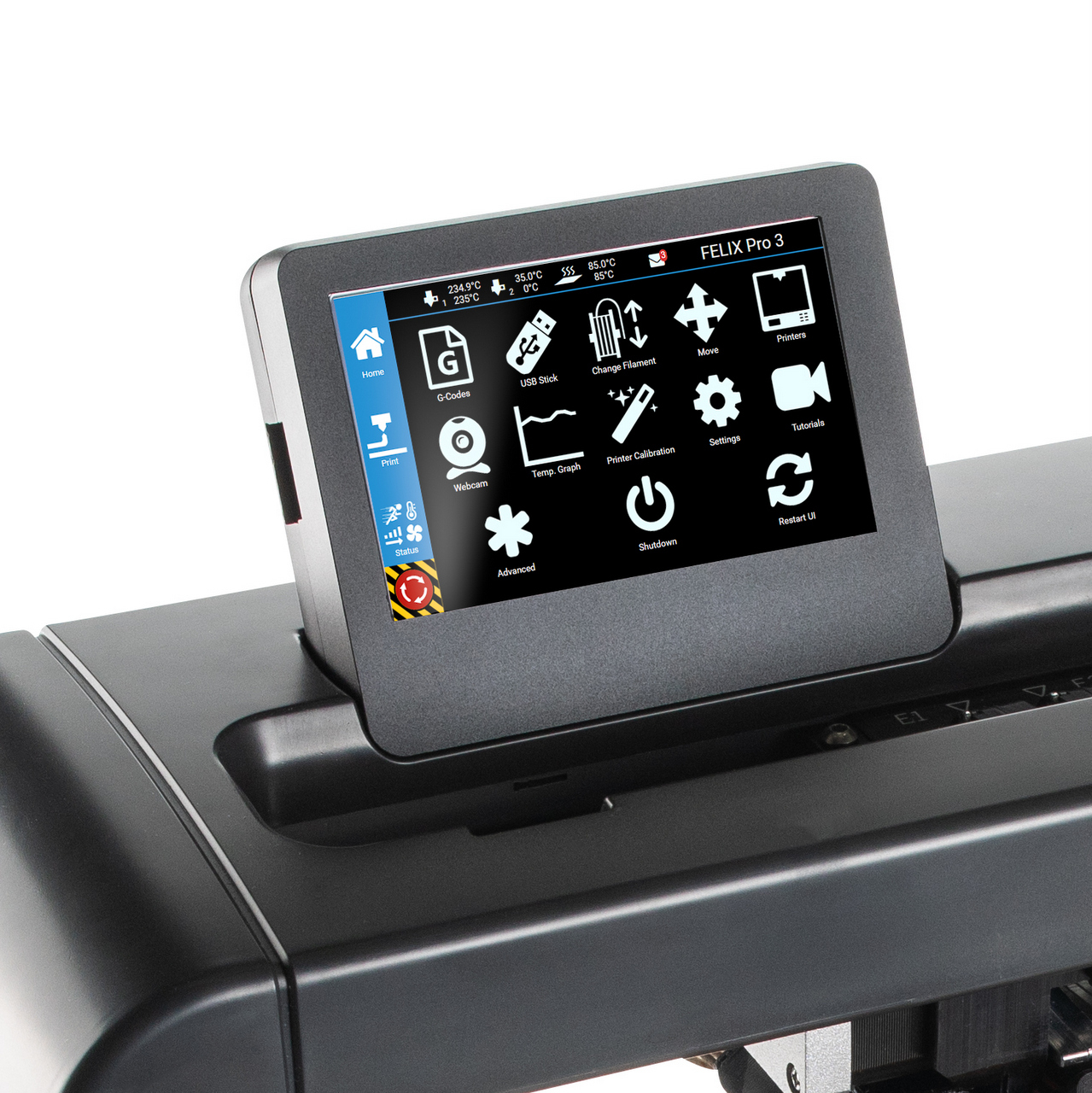 FELIX Pro Series - Touchscreen & Webcam - Pro 3