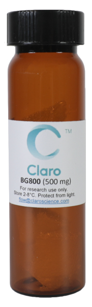 Claro Gelatin based BG800 (freeze-dried) in 12 pieces 500 mg container 