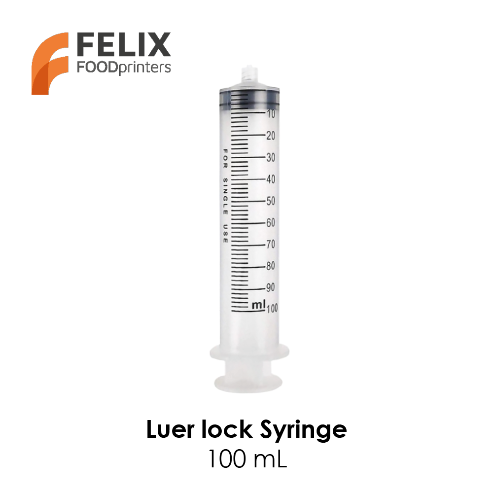Basic Plastic Syringe + Plunger (100ml)