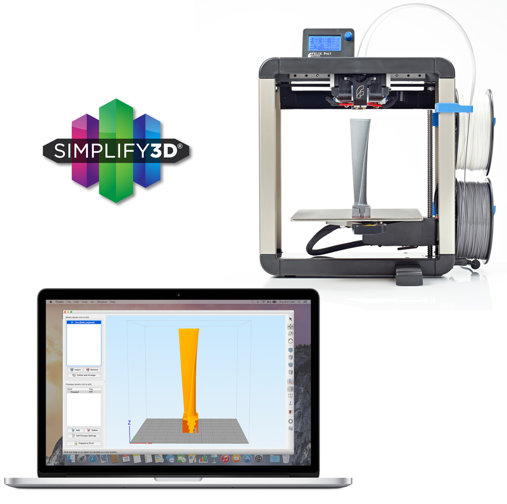 Simplify3D V5 - 3D printing software - license