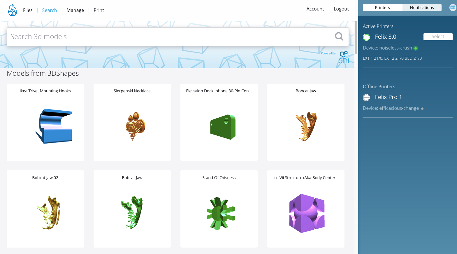 The Element - WIFI printer controller