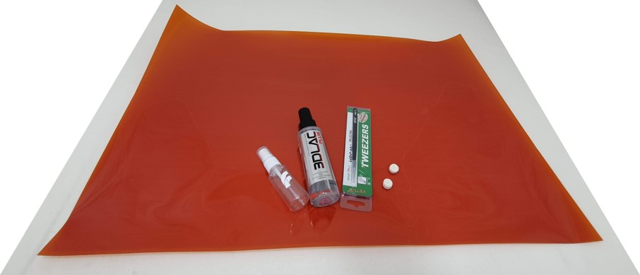 FELIX Starter Set (kapton sheet, dust cleaners, adhesive, tweezers and spray container)